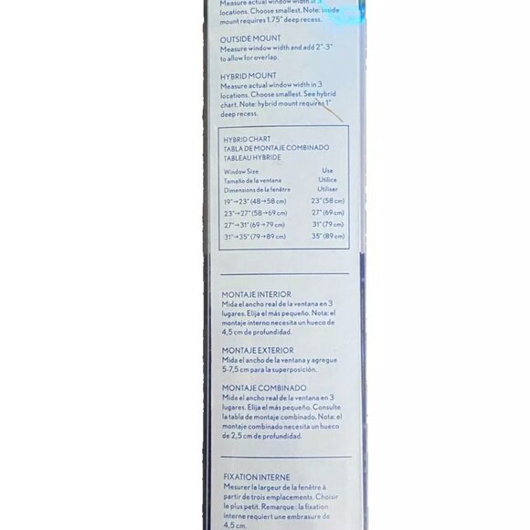 Brand New 27" x 64" Cordless Kenney Insulating Roman Shade Khaki NIB - Picture 5 of 10